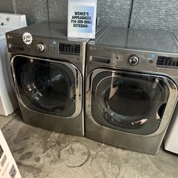 Lg set washer and gas dryer 29 inches wide
