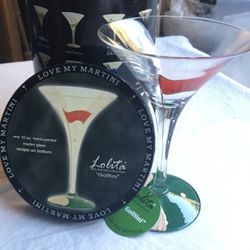 Golf Martini Glass 