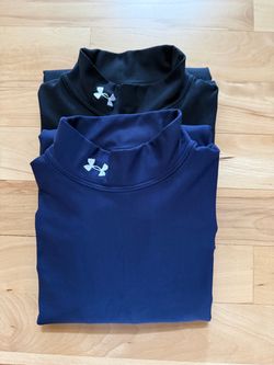 UNDER ARMOUR coldgear men's Lg fitting tight style like brand new each $9