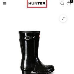 Big Kids Gloss Hunter Rainboots 