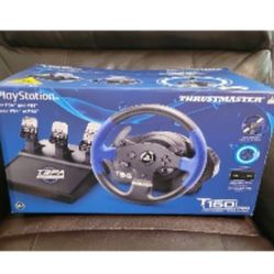 Gaming Desktop And Gaming Wheel With foot Pad
