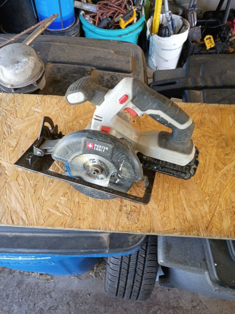 Porter Cable 20 Volt Skill saw