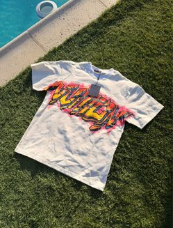 Louis Vuitton Graffiti Graphic T-Shirt White - XL&L