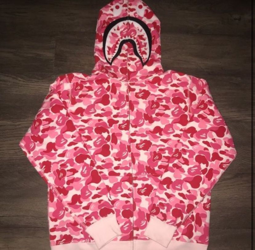 Pink Bape Hoodie
