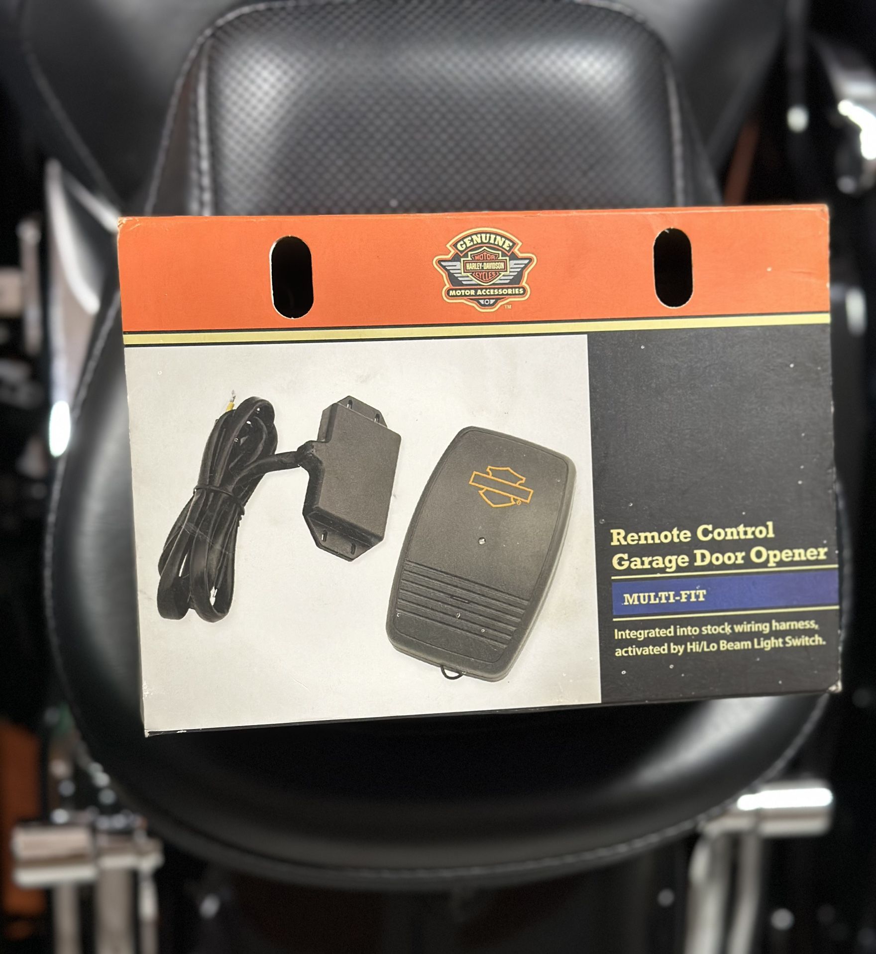 Harley Davidson Remote Garage Door Opener