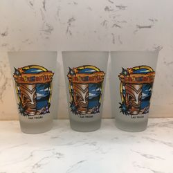 Kahunaville Las Vegas Tiki Bar Glasses