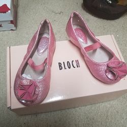 bloch pink shoe size 5.5
