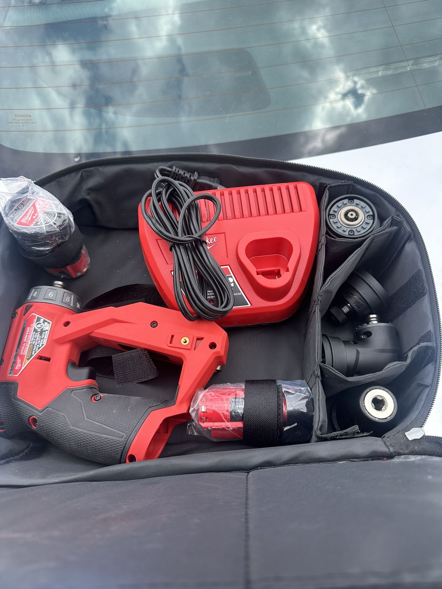 M12 FUEL 12V Lithium-Ion Brushless Cordless 4-in-1 Installation 3/8 in. Drill Driver Kit with 4-Tool Heads