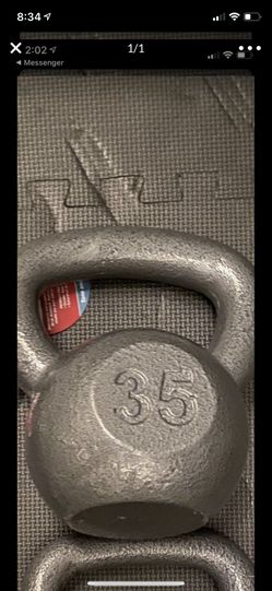 New in box kettlebell