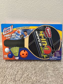 Paddle ball 4 in 1 set