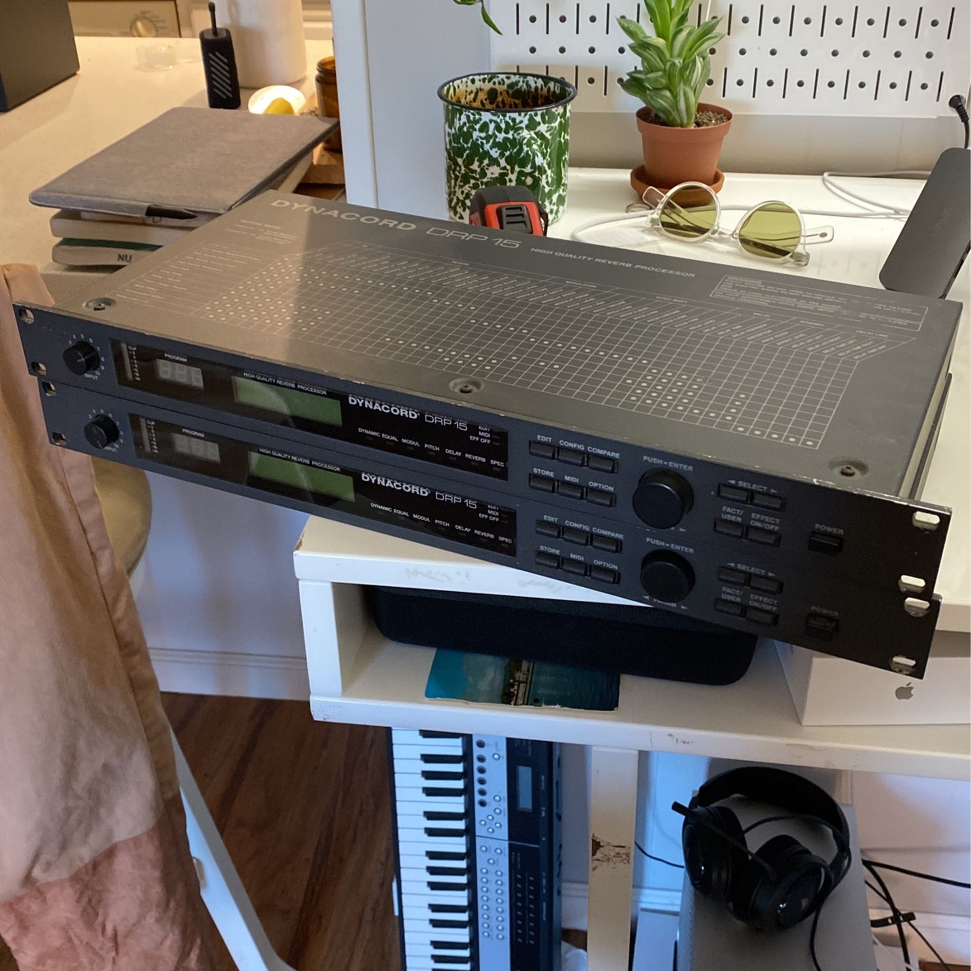 X2 Dynacord DRP Reverb Units