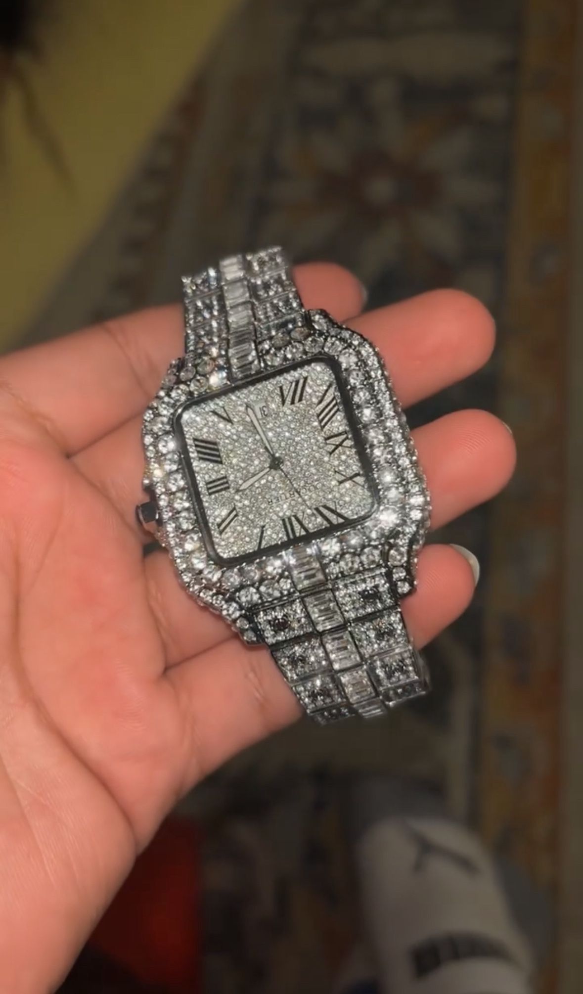 Moisanite Cartier Diamond Watch