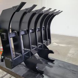 KUBOTA KX080 Brush Rake for Mini Excavator