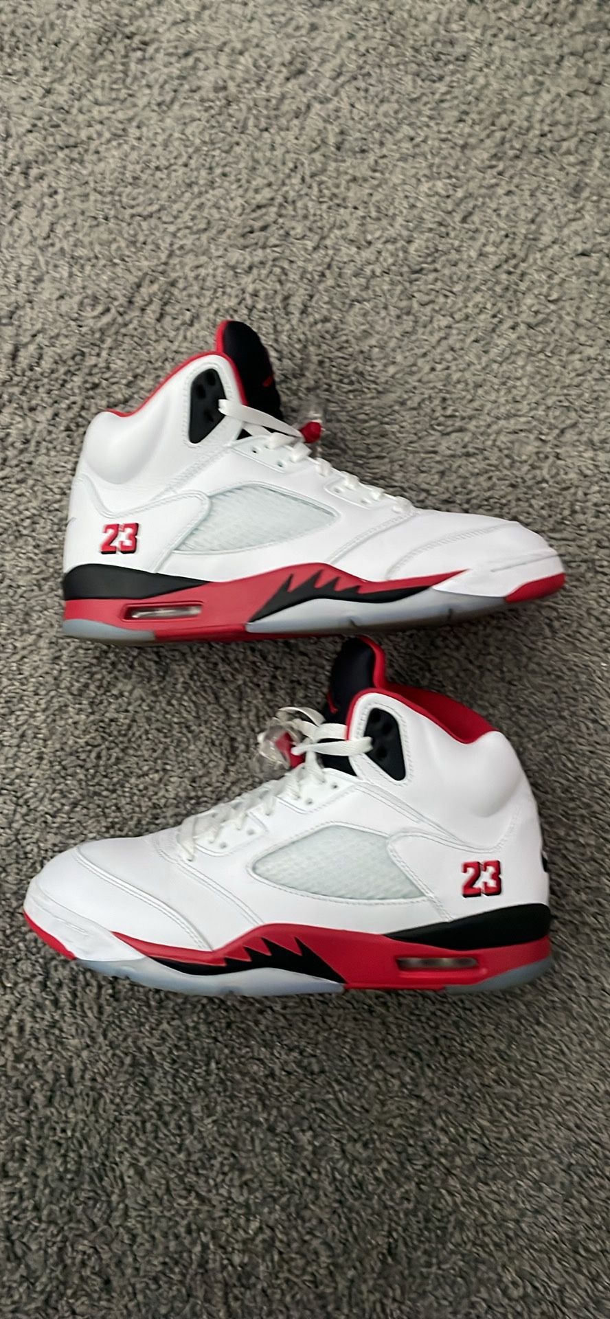 jordan 5 fire red