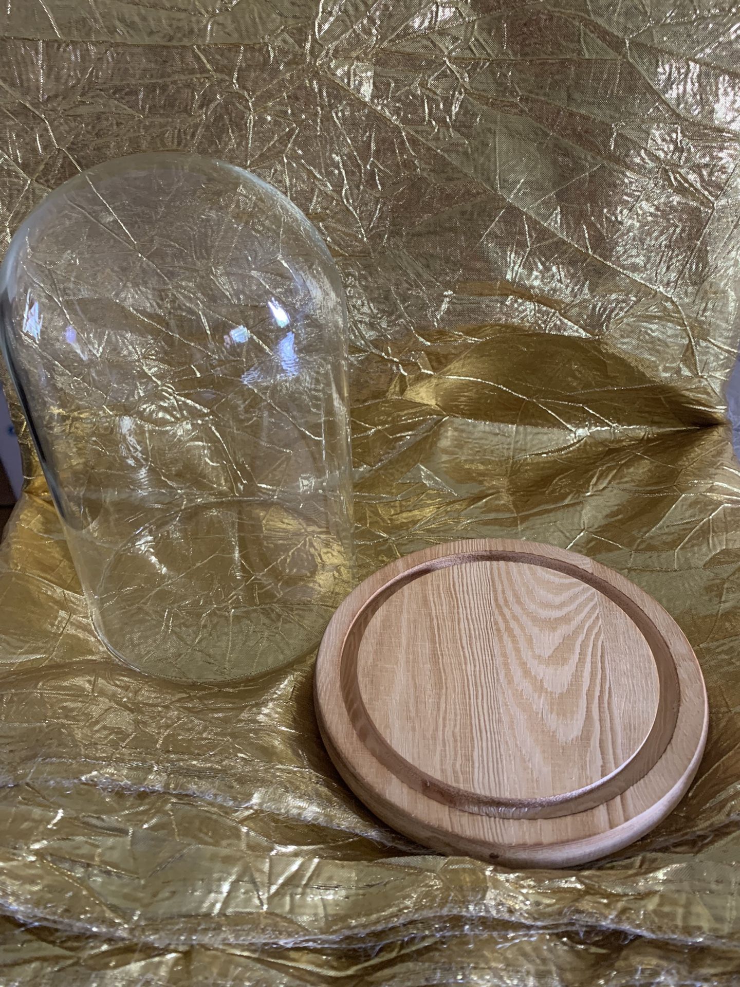 17 Glass Domes, Clear