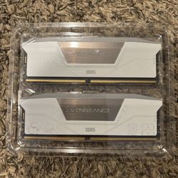 New No Box CORSAIR Vengeance RGB DDR5 RAM 32GB (2x16GB) 6000MHz. Shoot Me Offer!