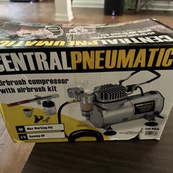 Central Pneumatic Airbrush compressor Kit
