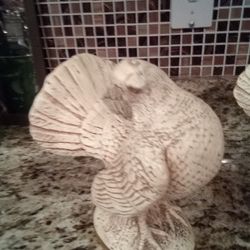 Lifelike Bird Statue