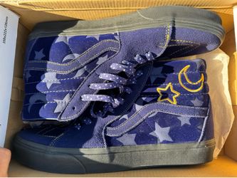 Vans sk8 x Disney collab high top shoes