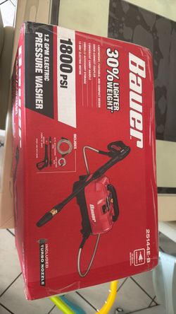 Bauer electric pressure washer