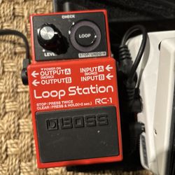 Like New Boss Rc1 Looper Pedal 