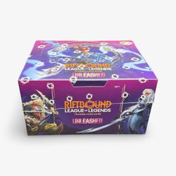 Riftbound League of Legends TCG Unleashed Booster Box 24 Packs NEW Sealed