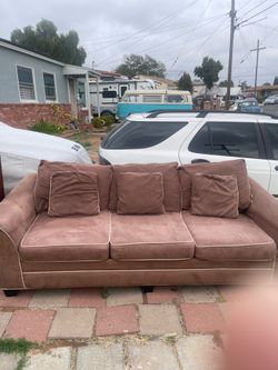 Brown couch