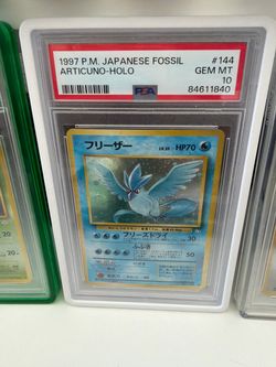 1997 Japanese articuno PSA 10
