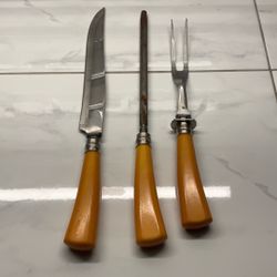 Bakelite Carving Set 