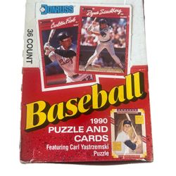 1990 Donruss Baseball Card Wax Box Unopened 36 Ct.
