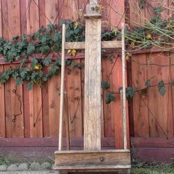 Large Vintage Artists Studio Easel