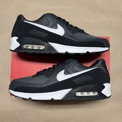 Nike Air Max 90 Black White Mens size 15 Running Shoes NEW!