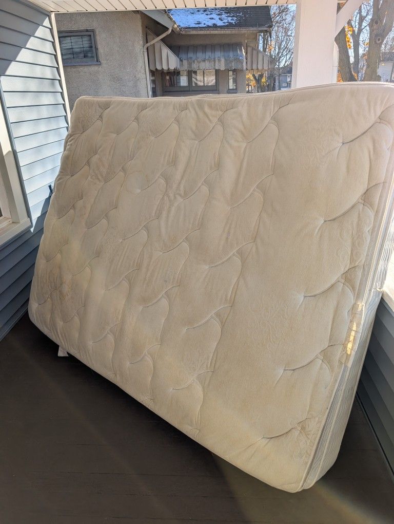 Queen Mattress and 2 Queen Box springs