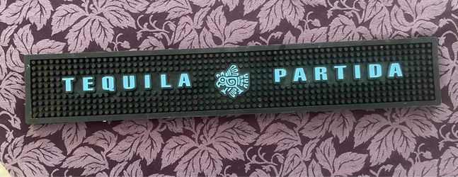 Partida tequila bar mat