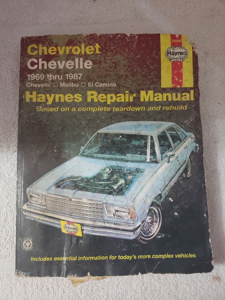 Haynes Chevrolet Chevelle Manual