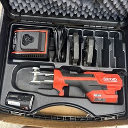 Ridgid ro 115 mini press fo copper stainless steel and pex