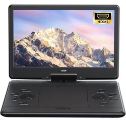 15.9" Portable DVD Player with 14.1" Swivel Screen