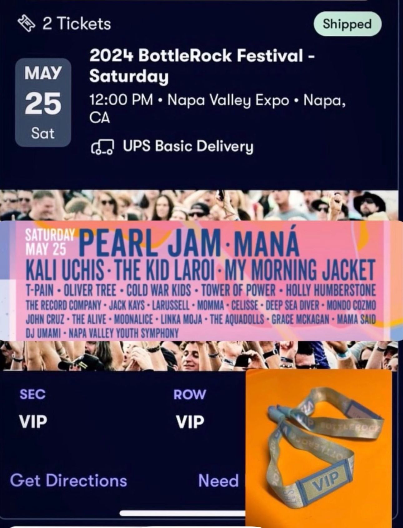 VIP Tickets