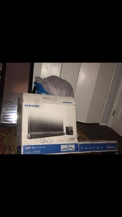 new never used Samsung Soundbar and Subwoofwr