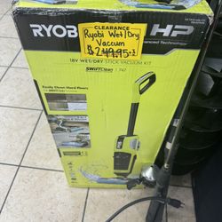 RYOBI WET-DRY VACUUM CLEANER 
