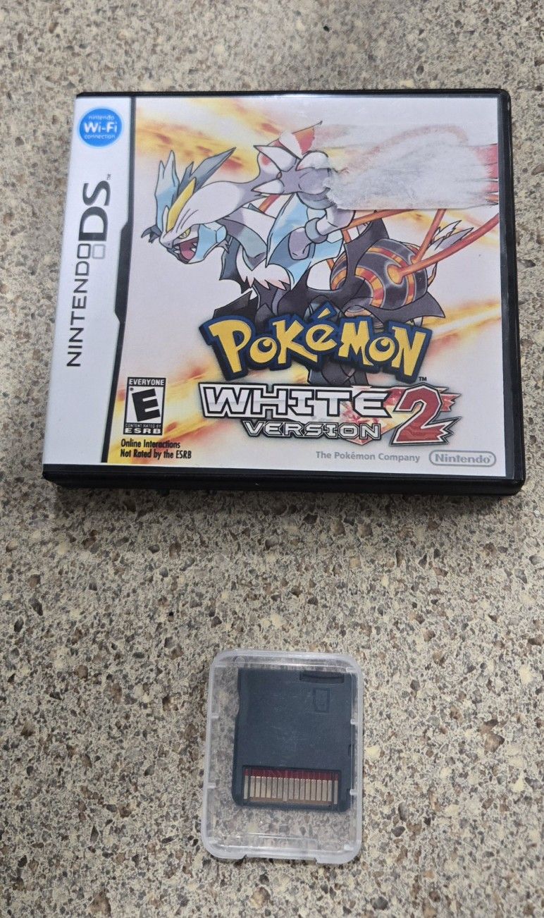 Ds Pokemon White V. 2 Unathenticated Repro twl-irdo-usa Tested Works