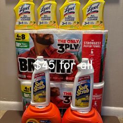 Tide/brawny household bundle