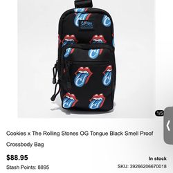 Rolling Stones x Cookies Crossbody Bag