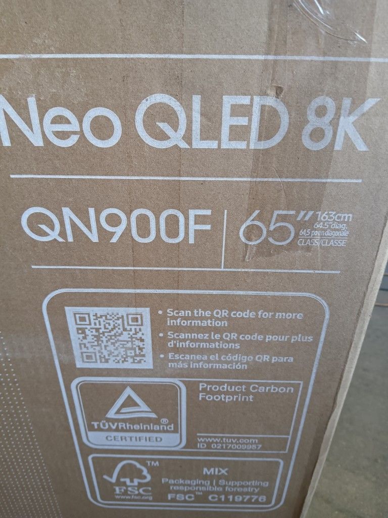 SAMSUNG 65"INCH NEO QLED 8K Q900F 