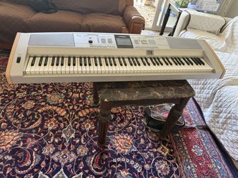 Yamaha DGX-505 Digital Piano w/ Stand – $350