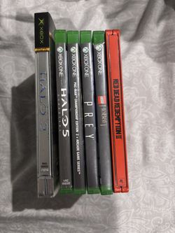 6 Game Disc Lot, See Description