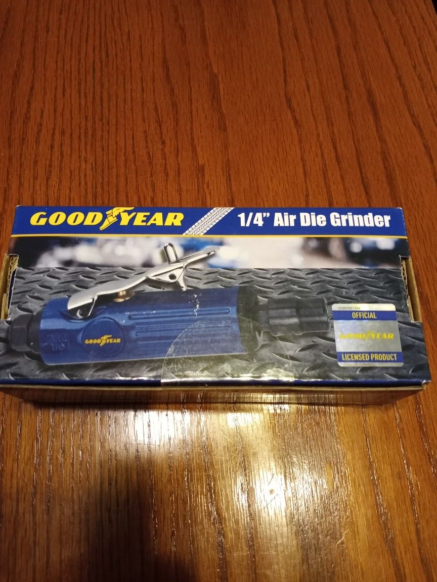 Brand New Goodyear 1/4" Air Die Grinder 25000 RPM