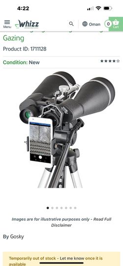 Gosky 20X80 Professional Binoculars 