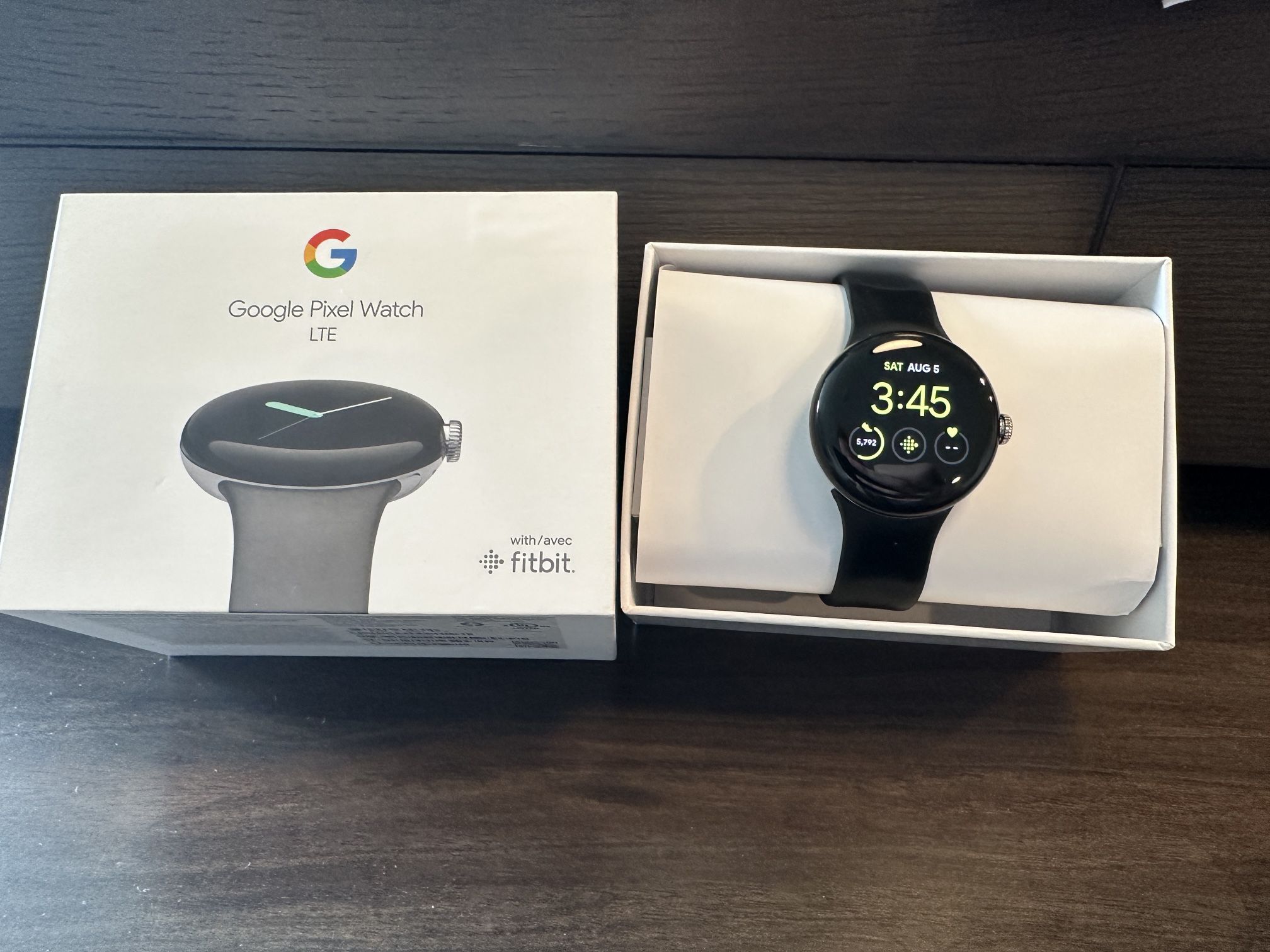 Google Pixel Watch Wifi + LTE Like New With Box for Sale in
