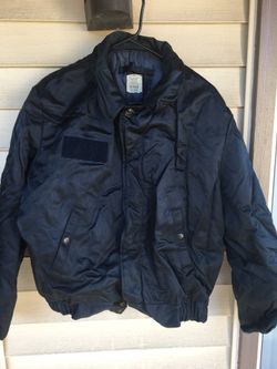 Vintage Military Security Police Jacket